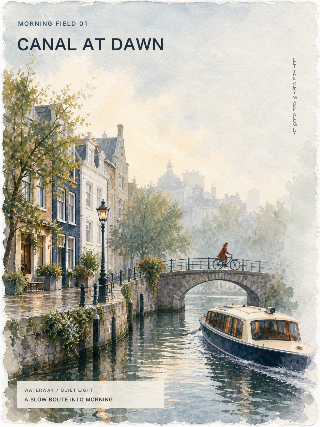 Canal at Dawn