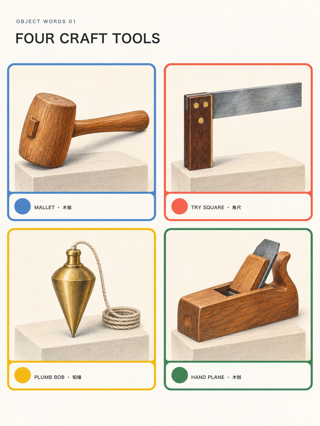 Four Craft Tools