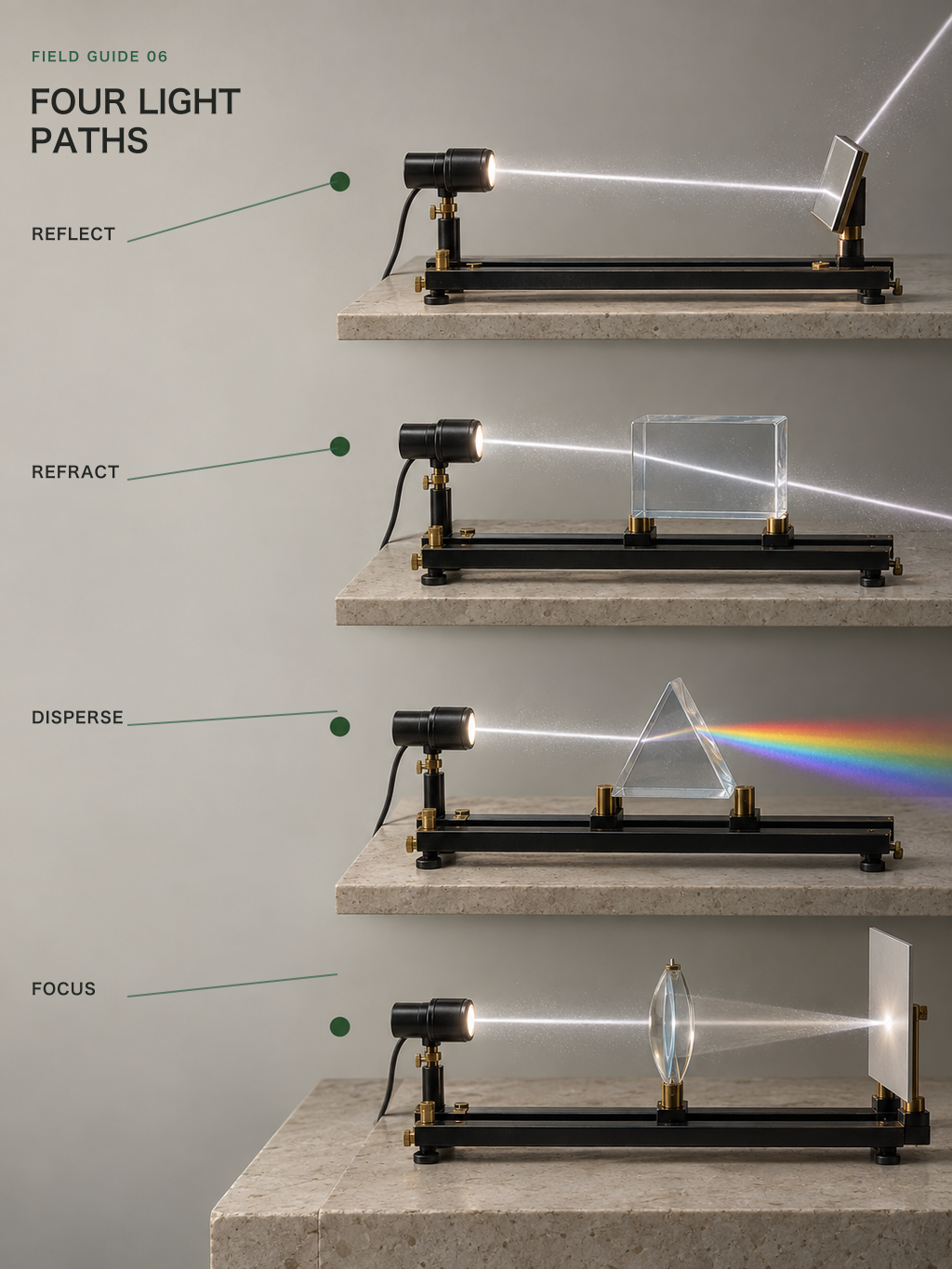 Four Light Paths