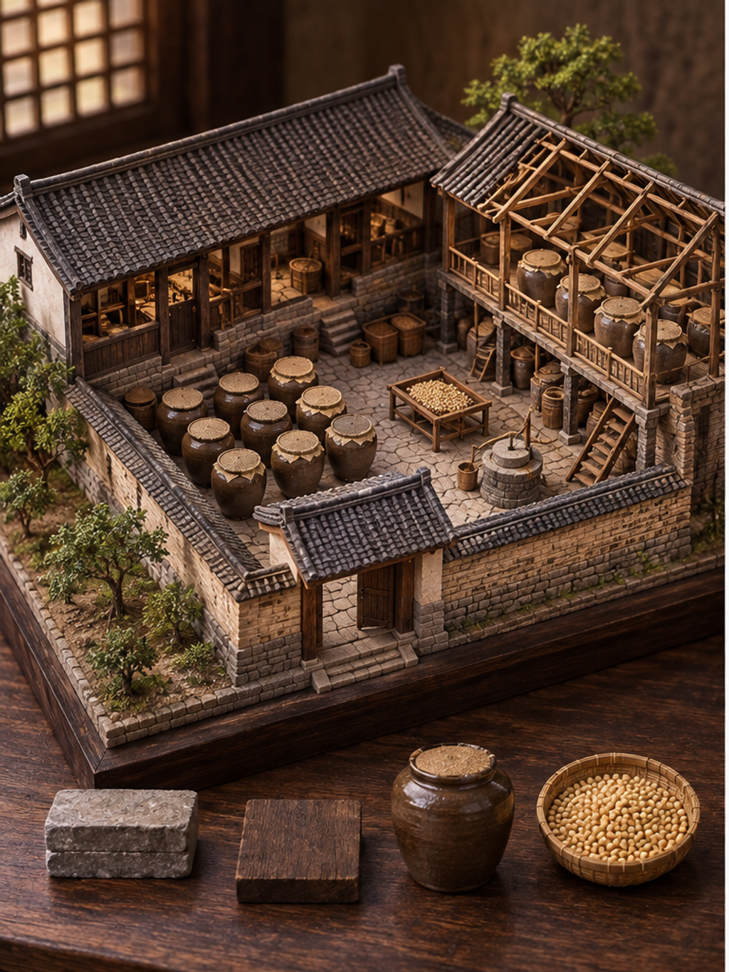 Soy-Vat Courtyard Miniature