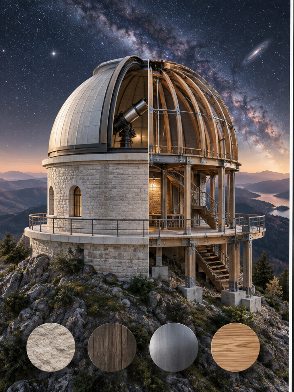 Star-Rift Observatory Construction