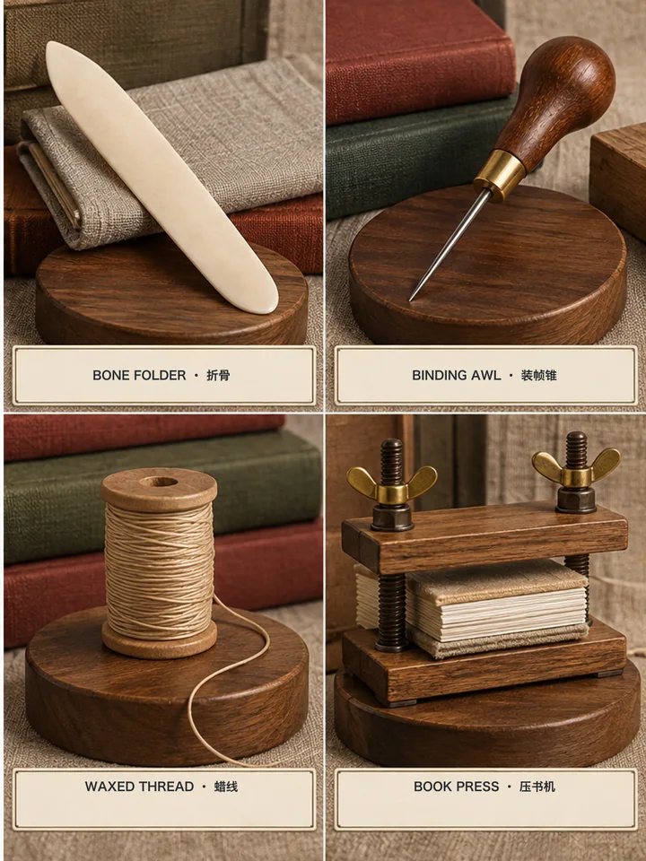 Bookbinding Tool Recognition Cards
