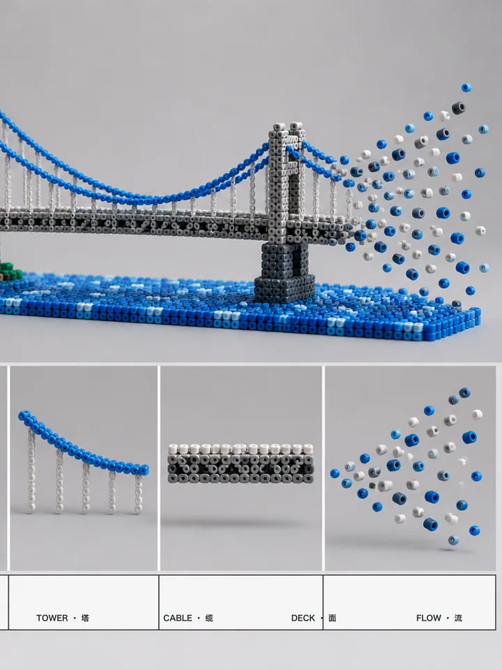 Bridge Particle Bead Atlas