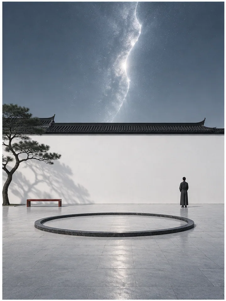 Cosmic Ring Courtyard