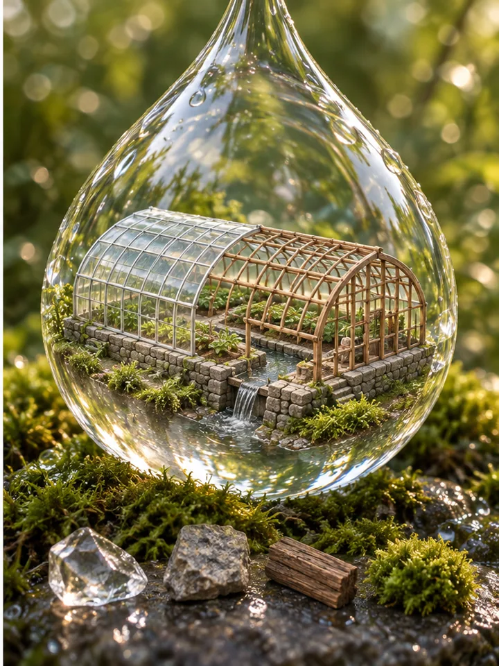 Dew-Drop Greenhouse Miniature