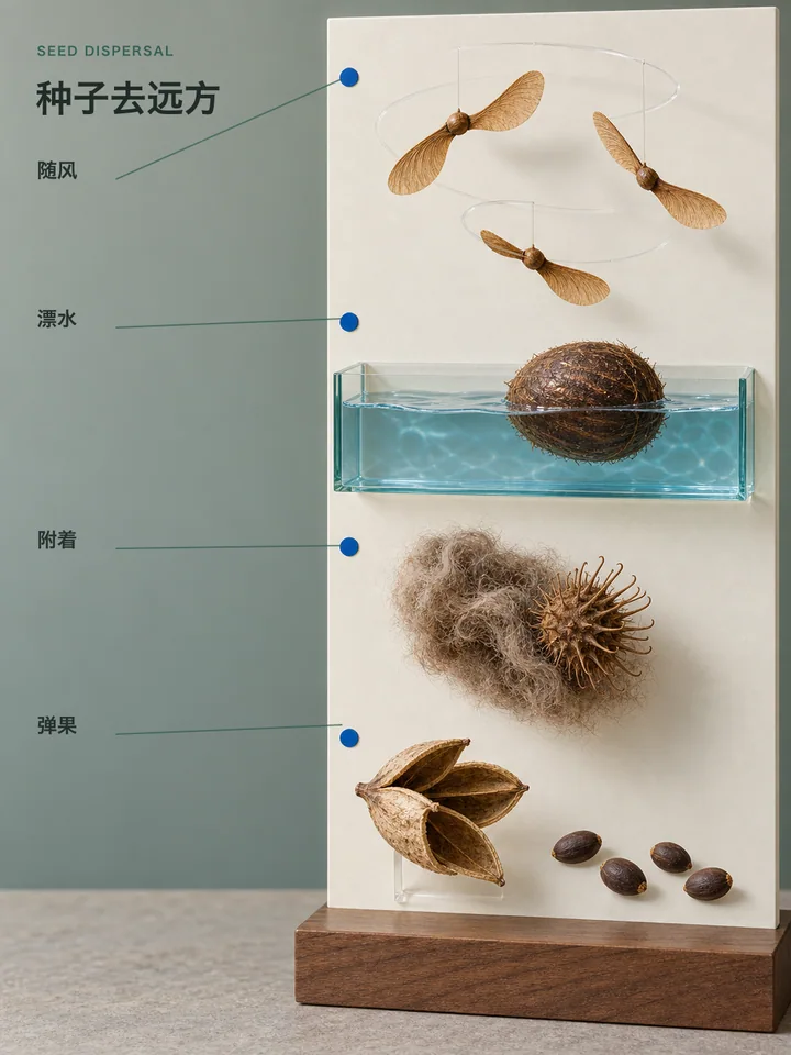 种子去远方 - 实体传播机制图解
