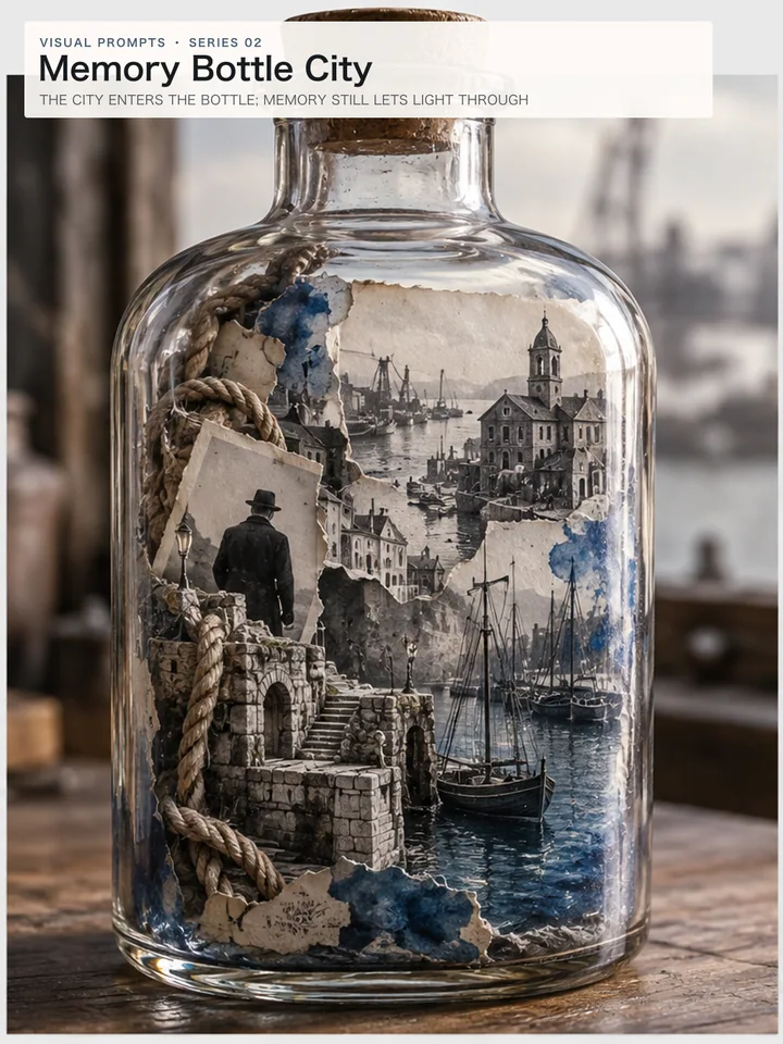 Memory Bottle City