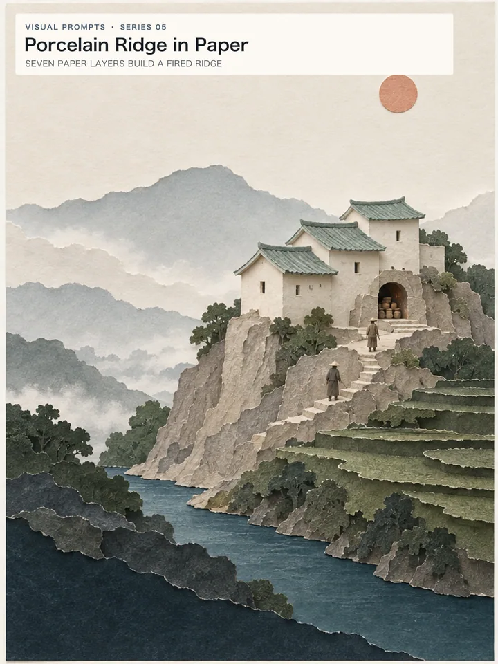 Porcelain Ridge in Paper