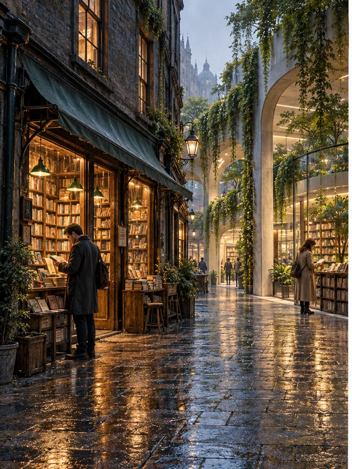 Rain Bookshop Timefold