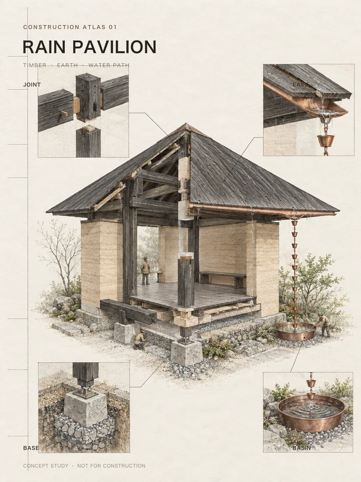 Rain Pavilion Atlas
