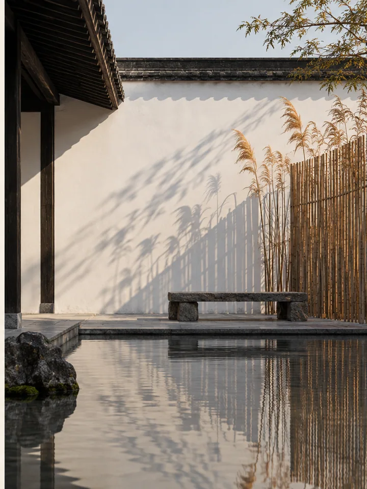Reed Shadow Courtyard