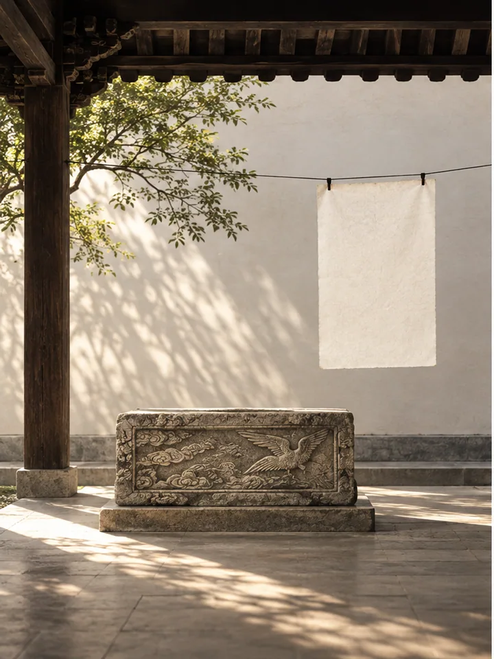 Rubbing Stone Silent Court