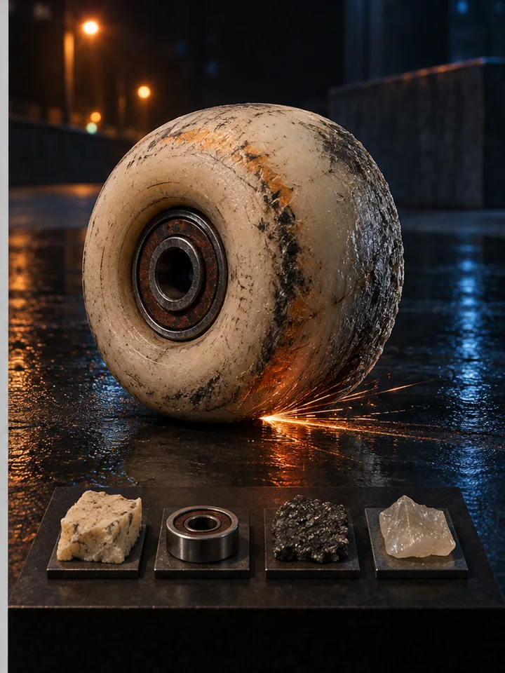 Skate Wheel Night Exhibition