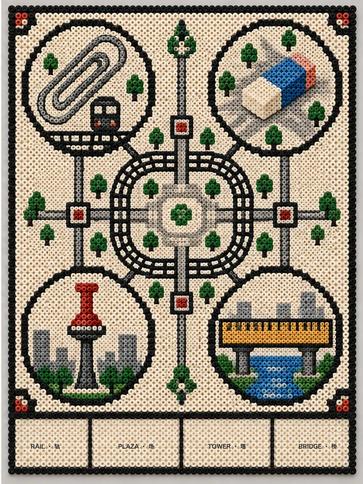 Stationery City Bead Atlas