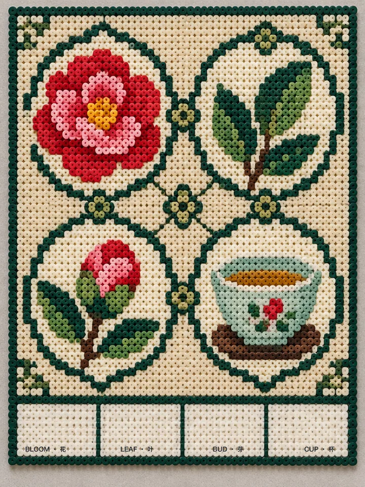 Tea Flower Cycle Bead Atlas