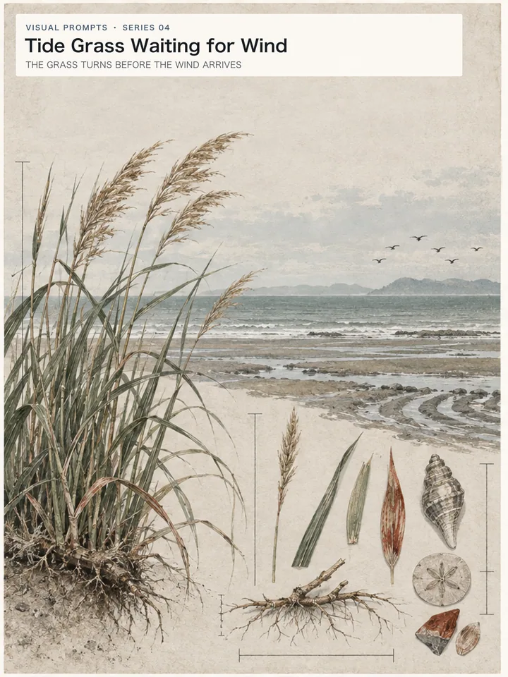 Tide Grass Waiting for Wind
