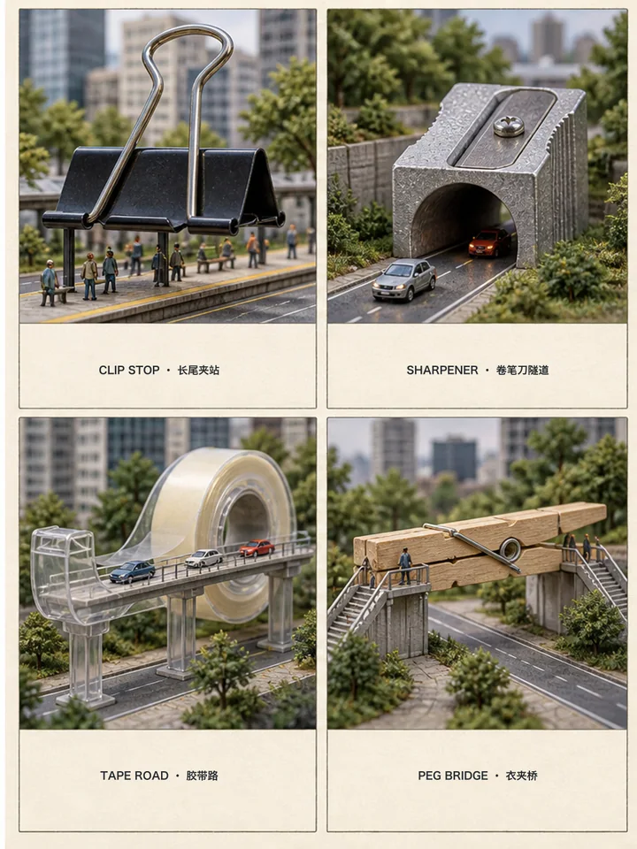 Transit Object City Cards