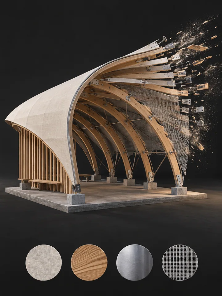 Wind Shed Particle Construction